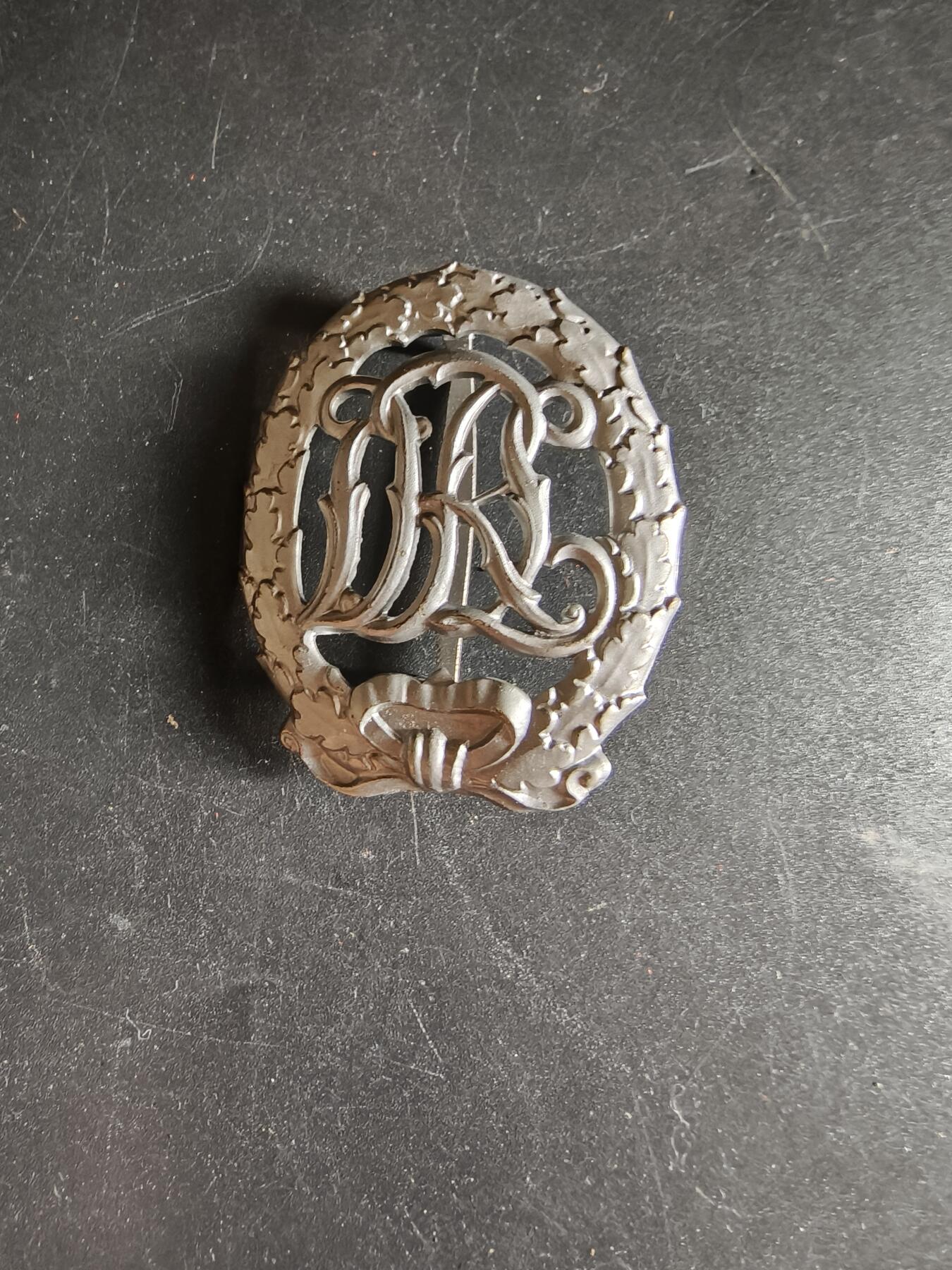 老王徽章第171期 德国魏玛银级体能奖章