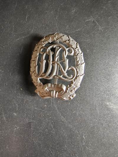 老王徽章第171期 - 德国魏玛银级体能奖章