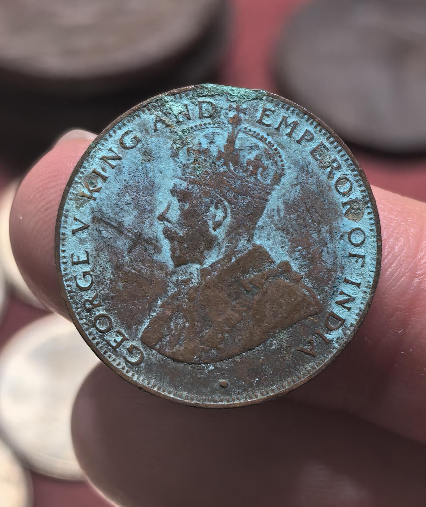 南宋泉阁俄币 外币 国币 专场第二十期 【送拍无额外佣金】 英属香港 1933年 乔治五世 香港一仙铜币 生美 字口清晰 好品