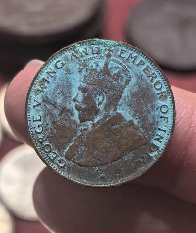 南宋泉阁俄币 外币 国币 专场第二十期 【送拍无额外佣金】 - 英属香港 1933年 乔治五世 香港一仙铜币 生美 字口清晰 好品