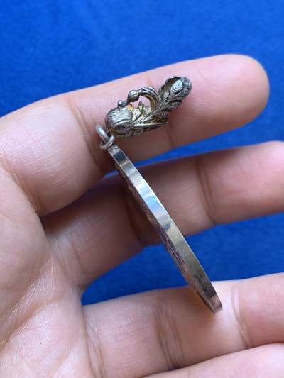 《竞宝斋》第449场 周日，周一，周二  3场连拍 （全场包邮，欢迎送拍） 马勒伊苏尔农业博览会纪念章 带环重约25克 40.5mm