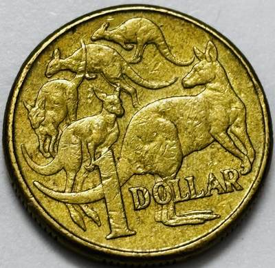 文馨钱币收藏第 286 场，圣诞节专场【 长期接收代拍品低至 0 佣金】 - 2011 年澳大利亚一元袋鼠币