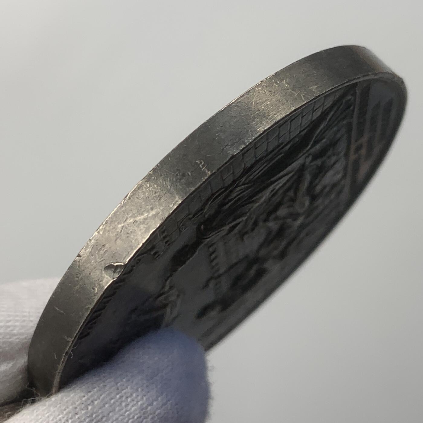 掌中浮雕-藏着的欧洲第047场 1821年法国对巴塞罗那黄热病疫情提供援助镀银铜章，47.6mm，54.6g