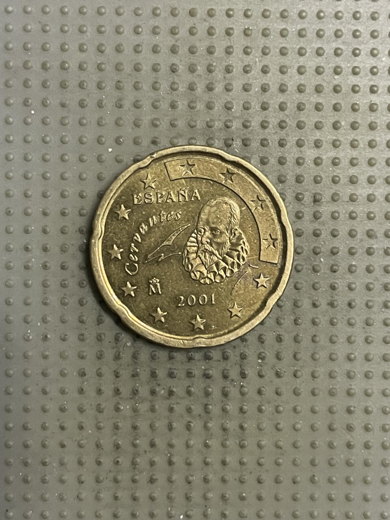 2025年第145场各国散币拍卖（总第145场） 西班牙2001年20欧分