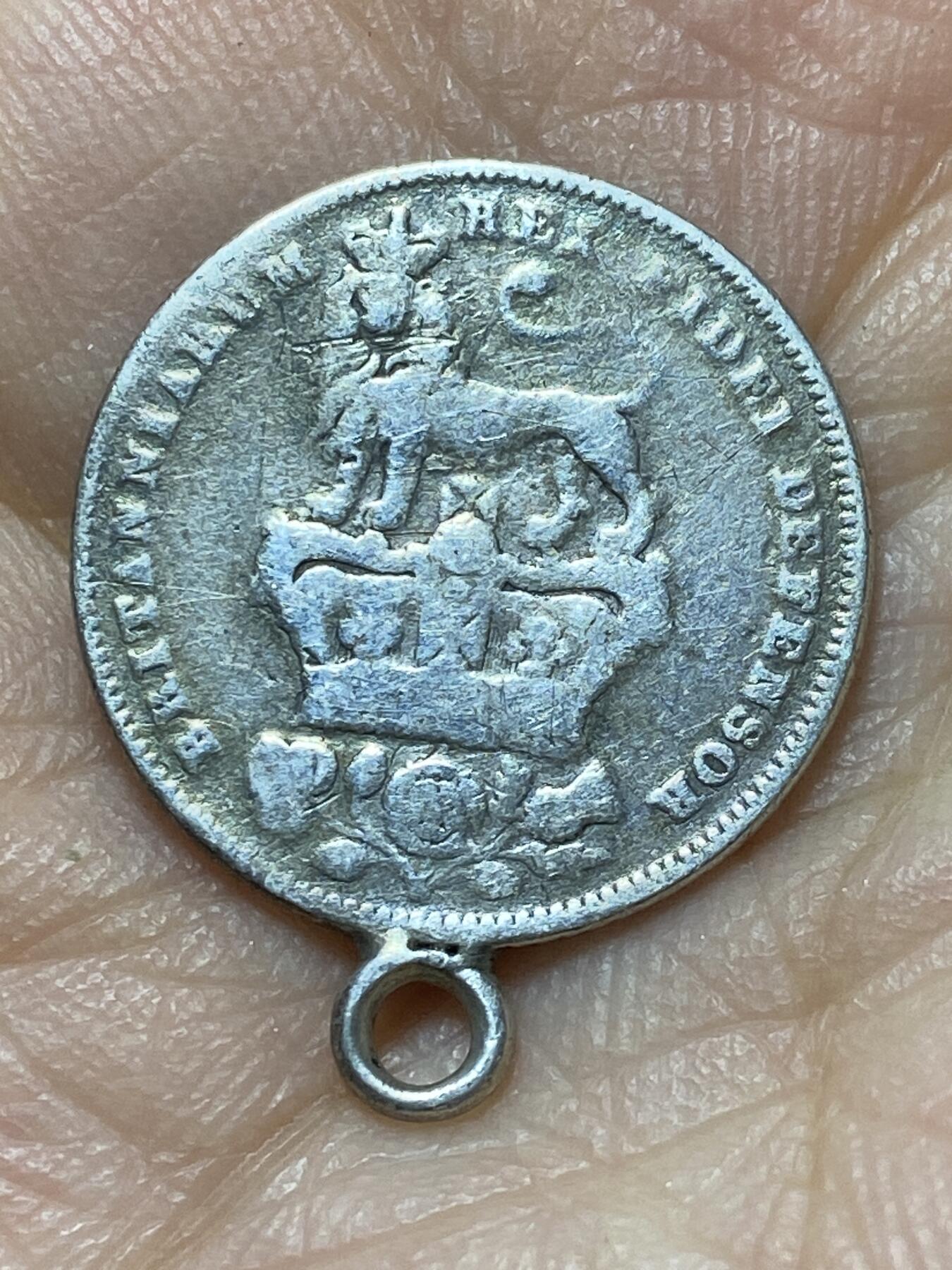 2025年第一百四十四场(总第一百七十场）品种丰富英国一线回流散币年末特拍场第一场(免佣金) 有焊环–英国🇬🇧1829年6便士(乔治四世时期第三版关门年，925高银)