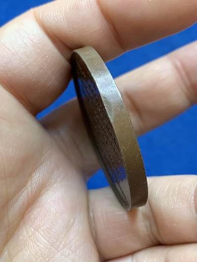 《竞宝斋》第449场 周日，周一，周二  3场连拍 （全场包邮，欢迎送拍） 法国1822年巴亚尔纪念铜章 40.6克 41.1mm 高浮雕