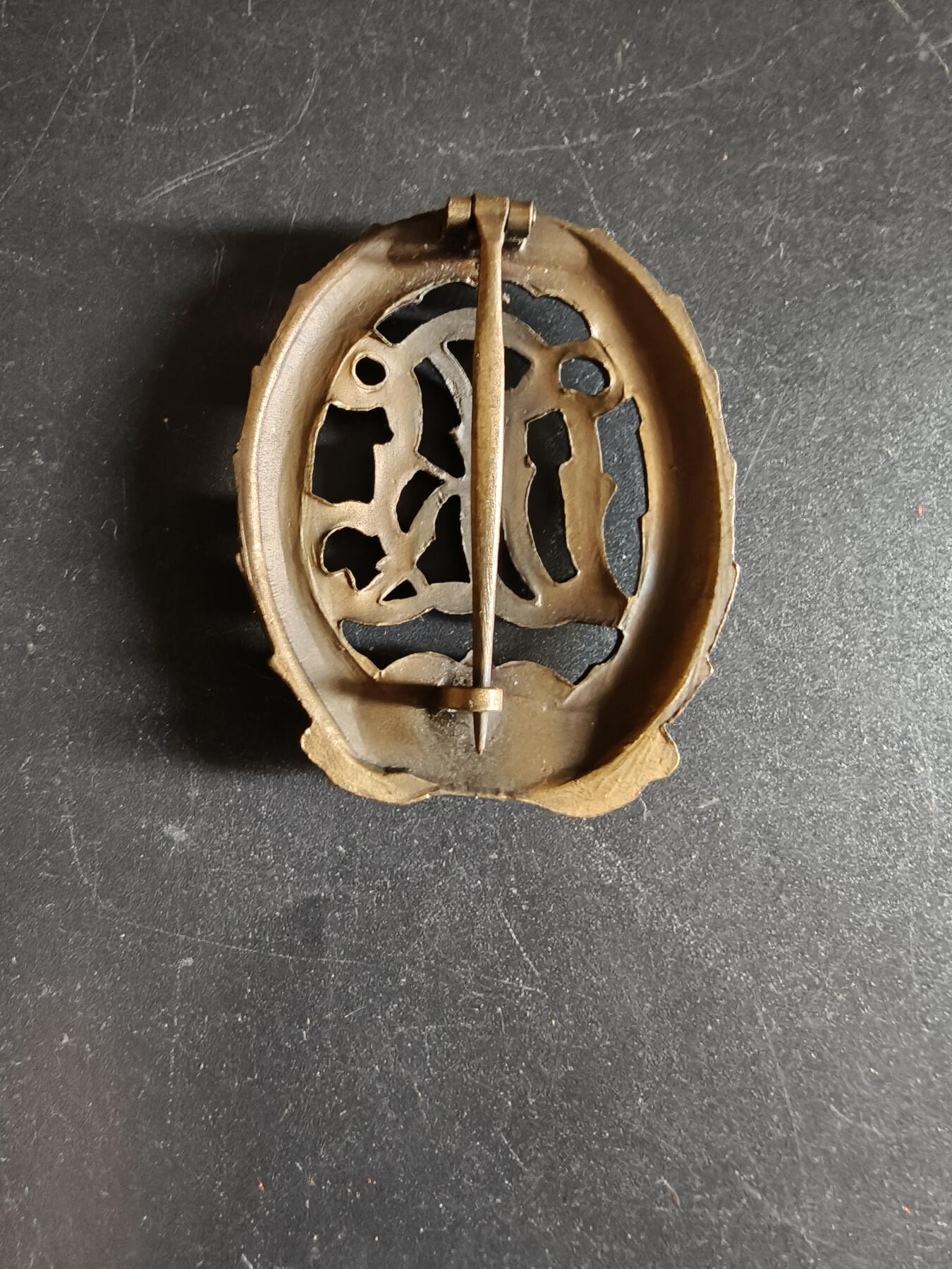 老王徽章第171期 德国魏玛铜级体能奖章