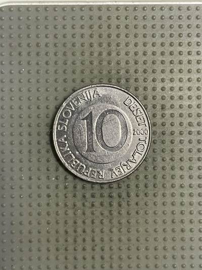 2025年第145场各国散币拍卖（总第145场） - 斯洛文尼亚2000年10分