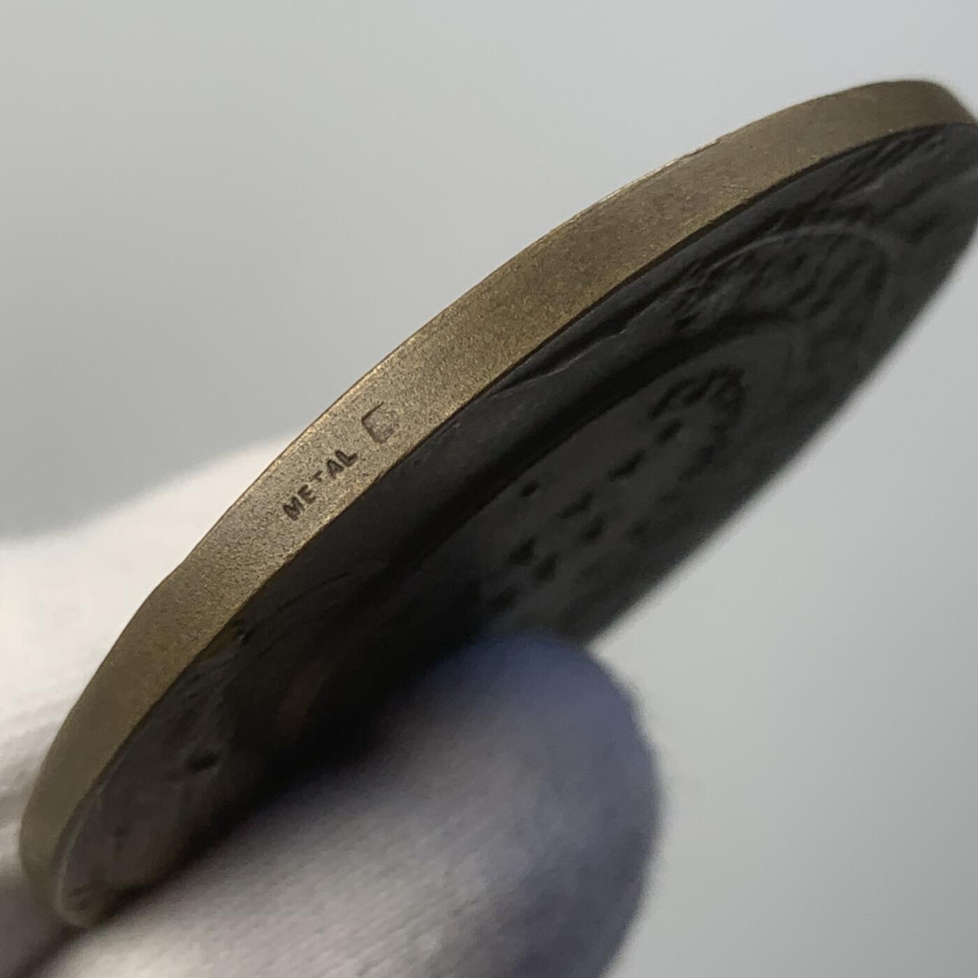 掌中浮雕-藏着的欧洲第047场 法国朗德地区劳动展览会铜章，45mm