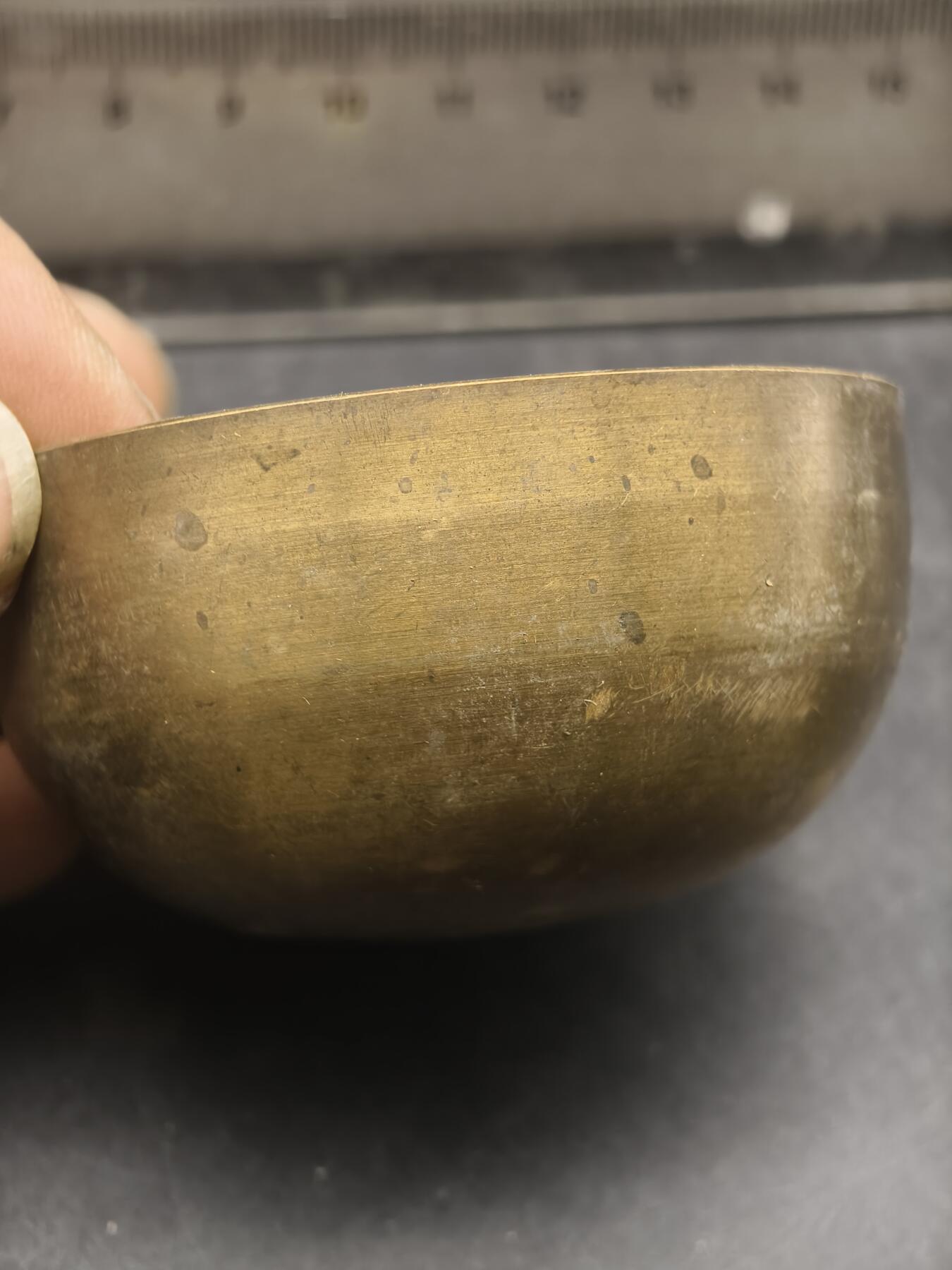 97期回流戒指饰品杂件纪念章丝路钱币专场 宗教铜钵