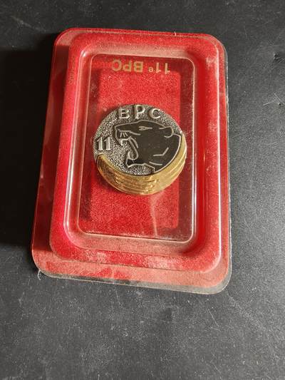 老王徽章第171期 - 法国第1伞降打击营证章    原盒