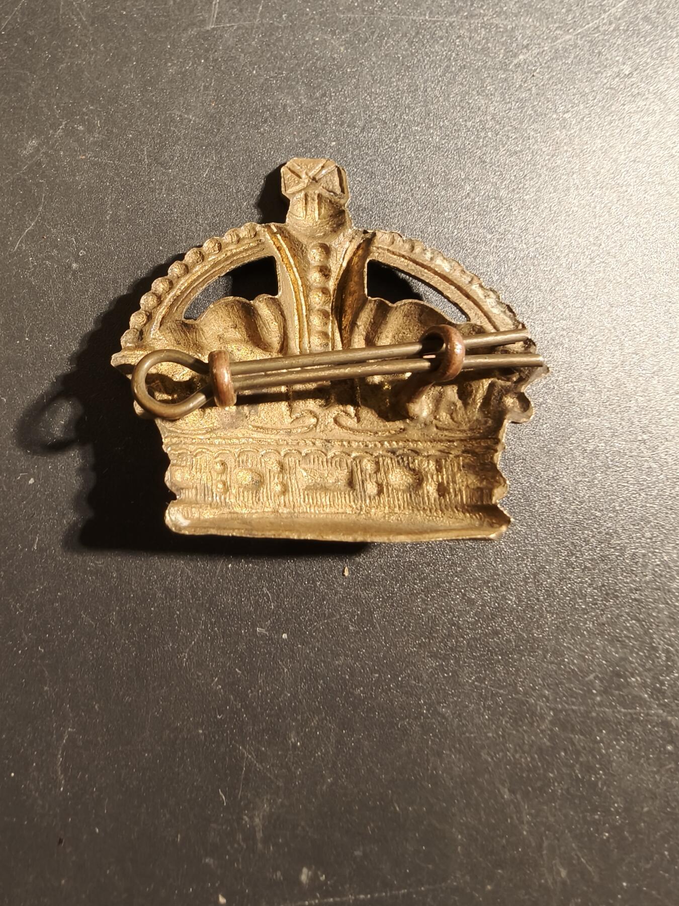 老王徽章第171期 英国军衔配饰都铎王冠    大尺寸35-40mm    一战时期