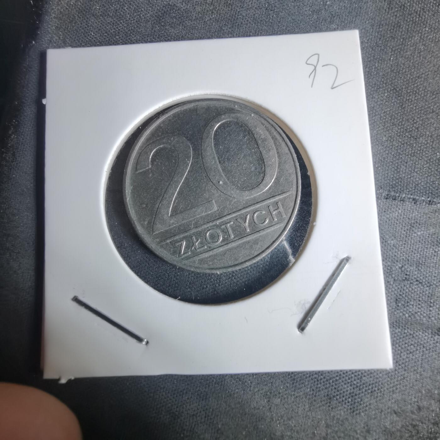 沼泽如烟--第940场 波兰1984年20兹罗提