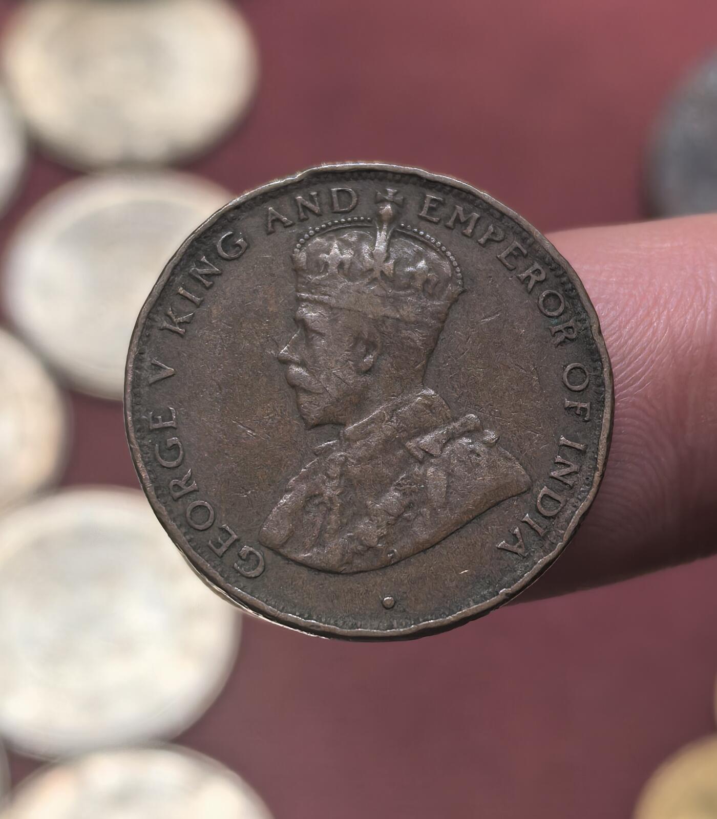 南宋泉阁俄币 外币 国币 专场第二十期 【送拍无额外佣金】 英属香港 1931年 乔治五世 香港一仙铜币 老包浆 通货好品