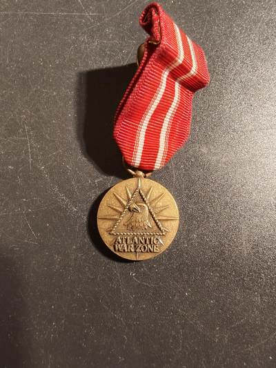 老王徽章第171期 - 美国海军商船队二战大西洋战区服役迷你章