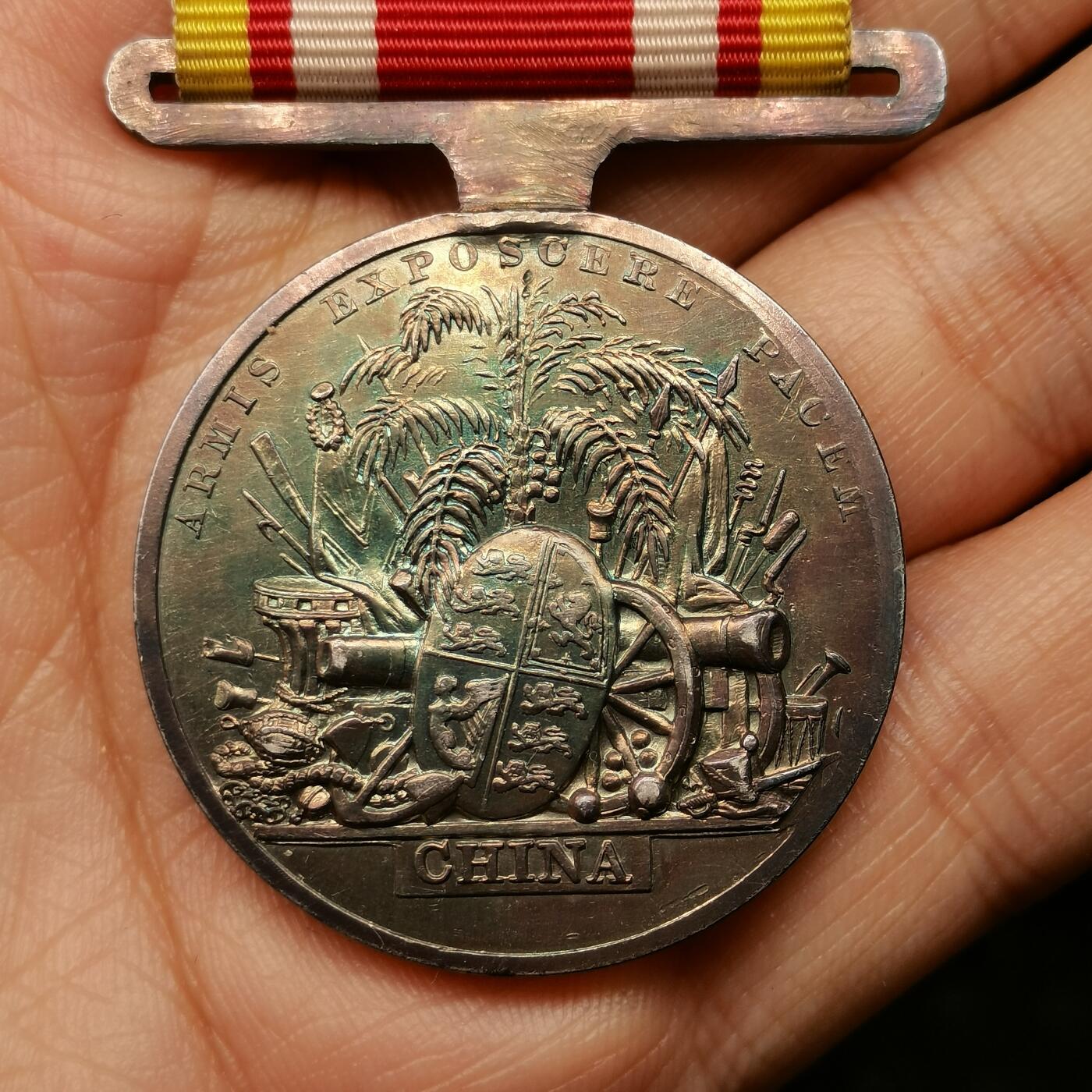 流光霞彩—冬季银元徽章专场 庚子事变英国纪念章