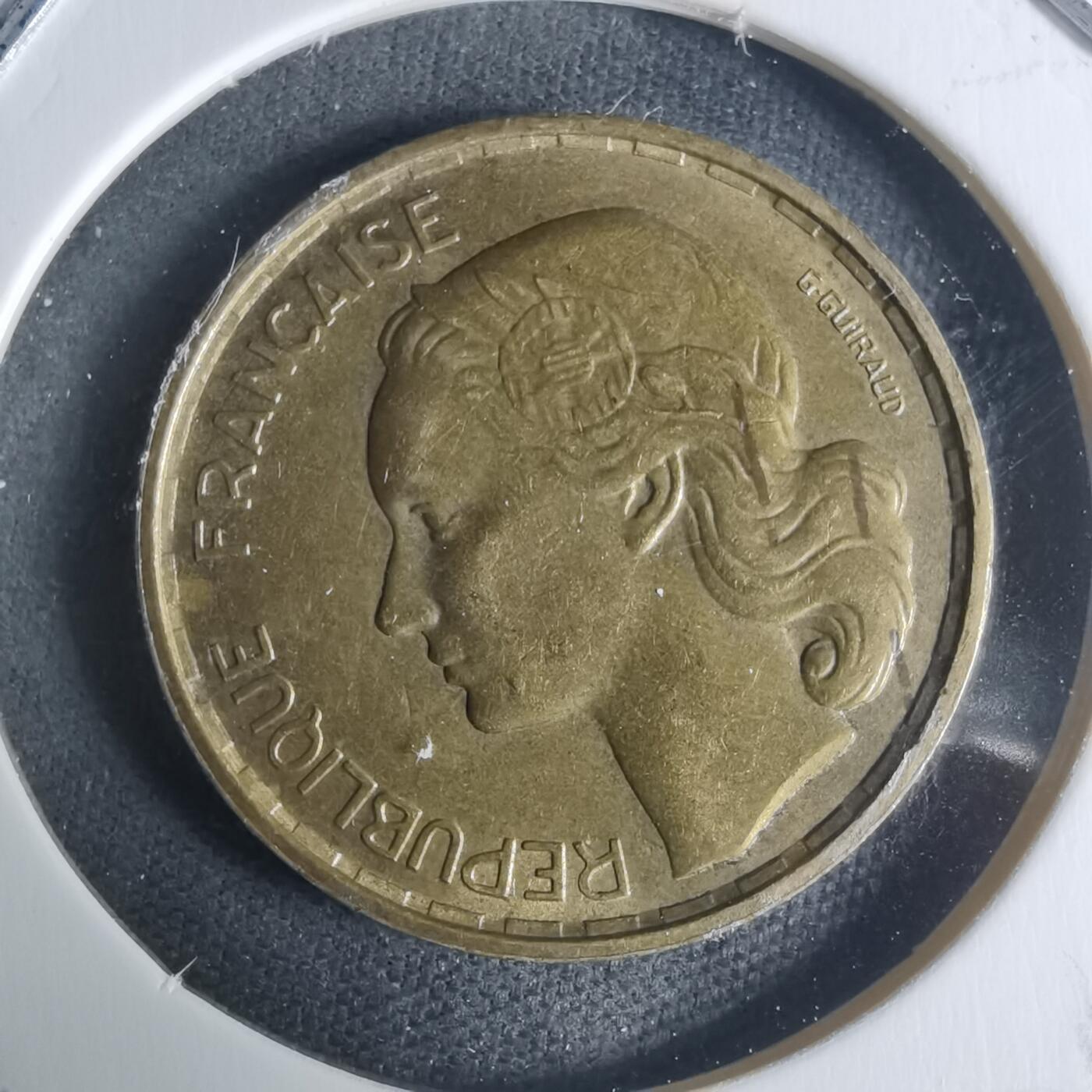 沼泽如烟--第942场 法国1952年20法郎