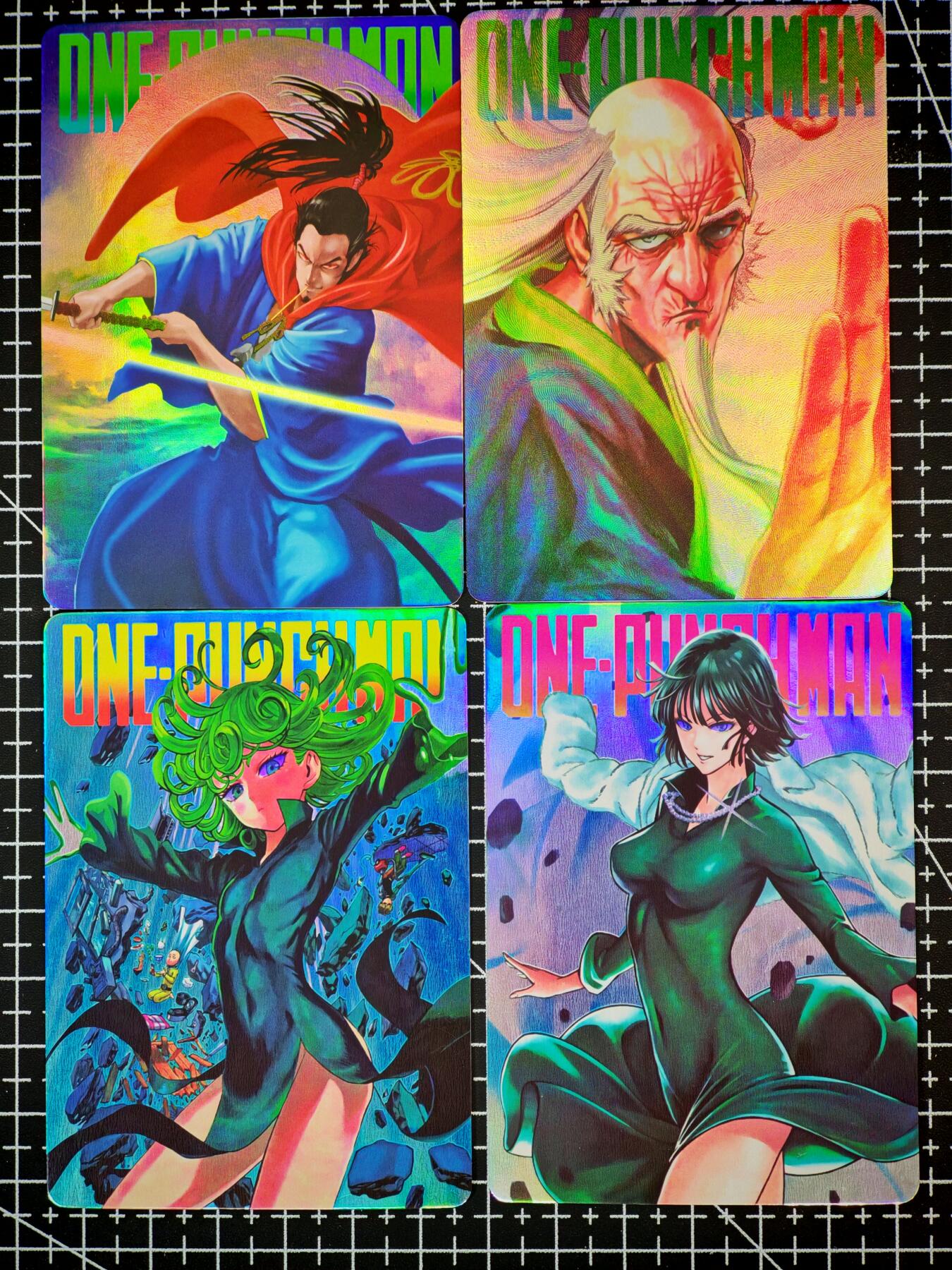 琦卡当当铺～第26期★★各种小漏~支持寄存★★~【9点40结束】扫码加群抽[包邮券]~ 卡道一拳超人-4张（有瑕疵图3）