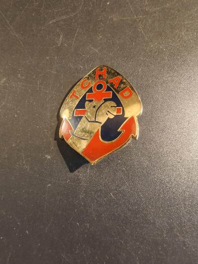 老王徽章第171期 - 法国乍得行进团证章