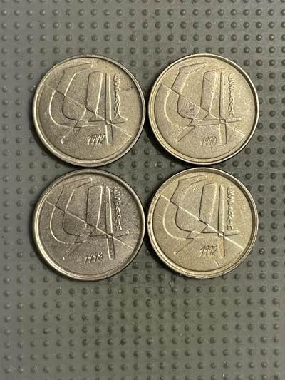 2025年第145场各国散币拍卖（总第145场） - 西班牙5比赛塔4枚