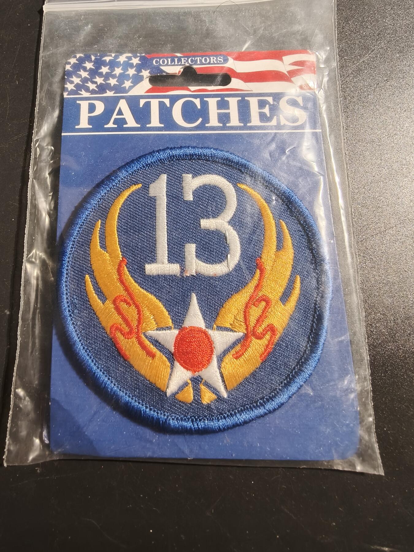 老王徽章第171期 美国陆军航空兵第13航空队臂章