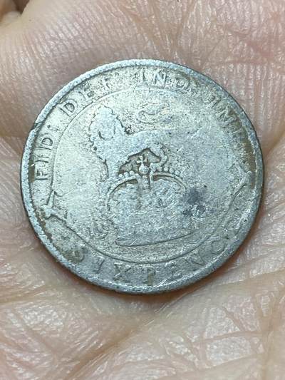 2025年第一百四十四场(总第一百七十场）品种丰富英国一线回流散币年末特拍场第一场(免佣金) - 英国🇬🇧1924年6便士银币(乔治五世第二版，500银)