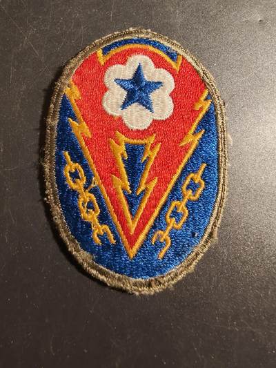 老王徽章第171期 - 美国陆军欧洲战区作战部队（ETO）通信区（Com-Z）臂章