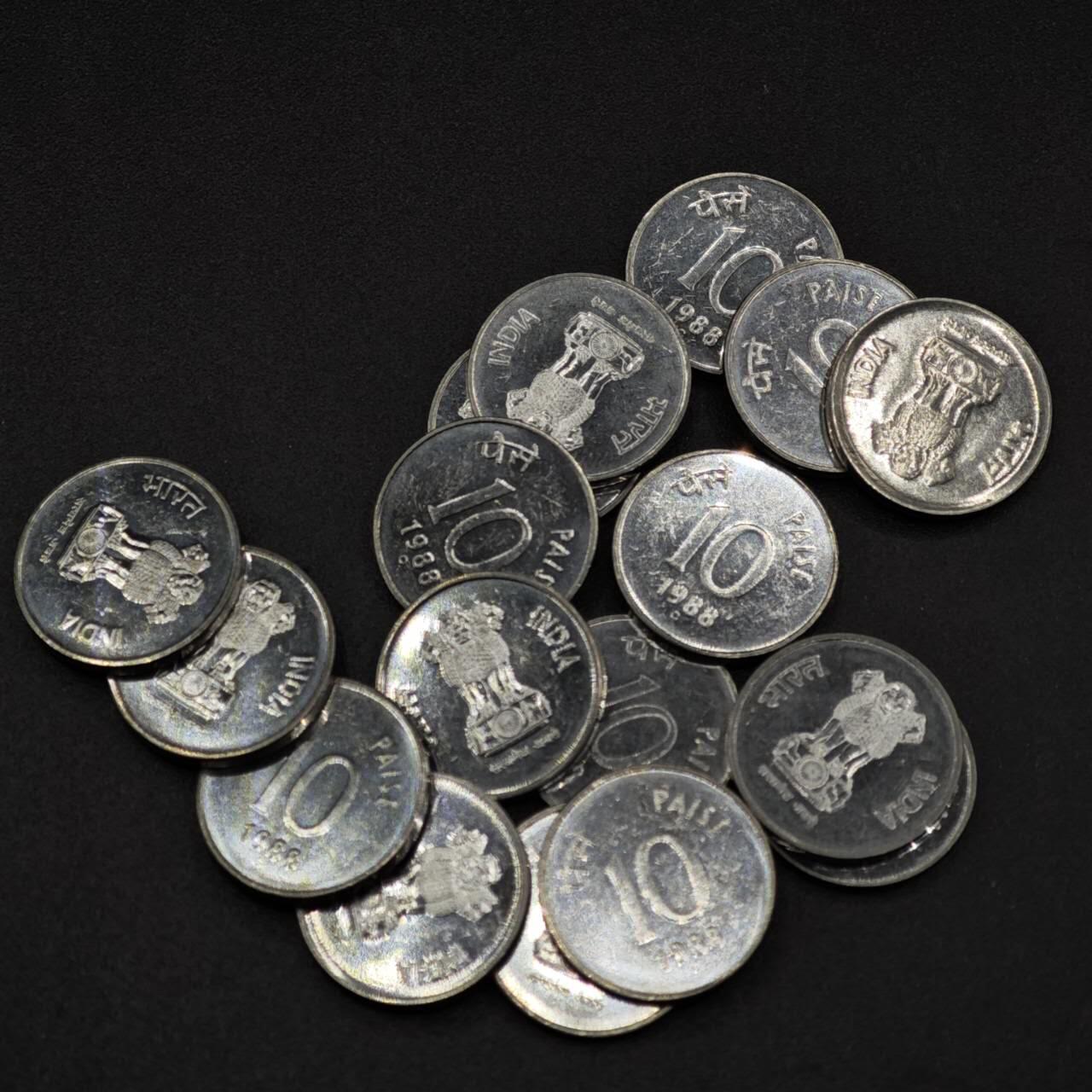 【淘币小摊】限时拍第八百三十五拍  散币批量币场  满百包邮可预留两周  周一统一发货  印度10派沙17枚