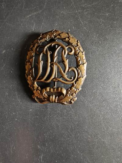 老王徽章第171期 - 德国魏玛铜级体能奖章