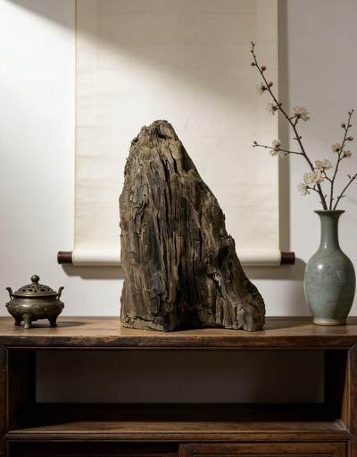 零元拍：金丝楠墩子老料 山峰 情景随型 满肉满金丝 果香满满 尺寸：32/25/15CM。 - 零元拍：金丝楠墩子老料 山峰 情景随型 满肉满金丝 果香满满 尺寸：32/25/15CM。