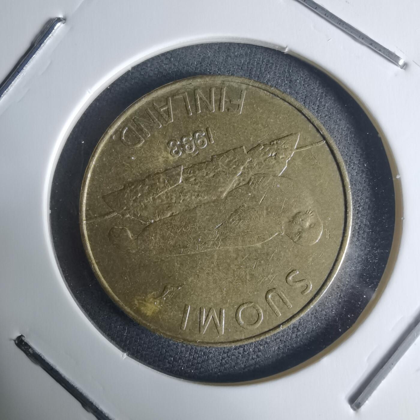 沼泽如烟--第942场 芬兰1993年5马克