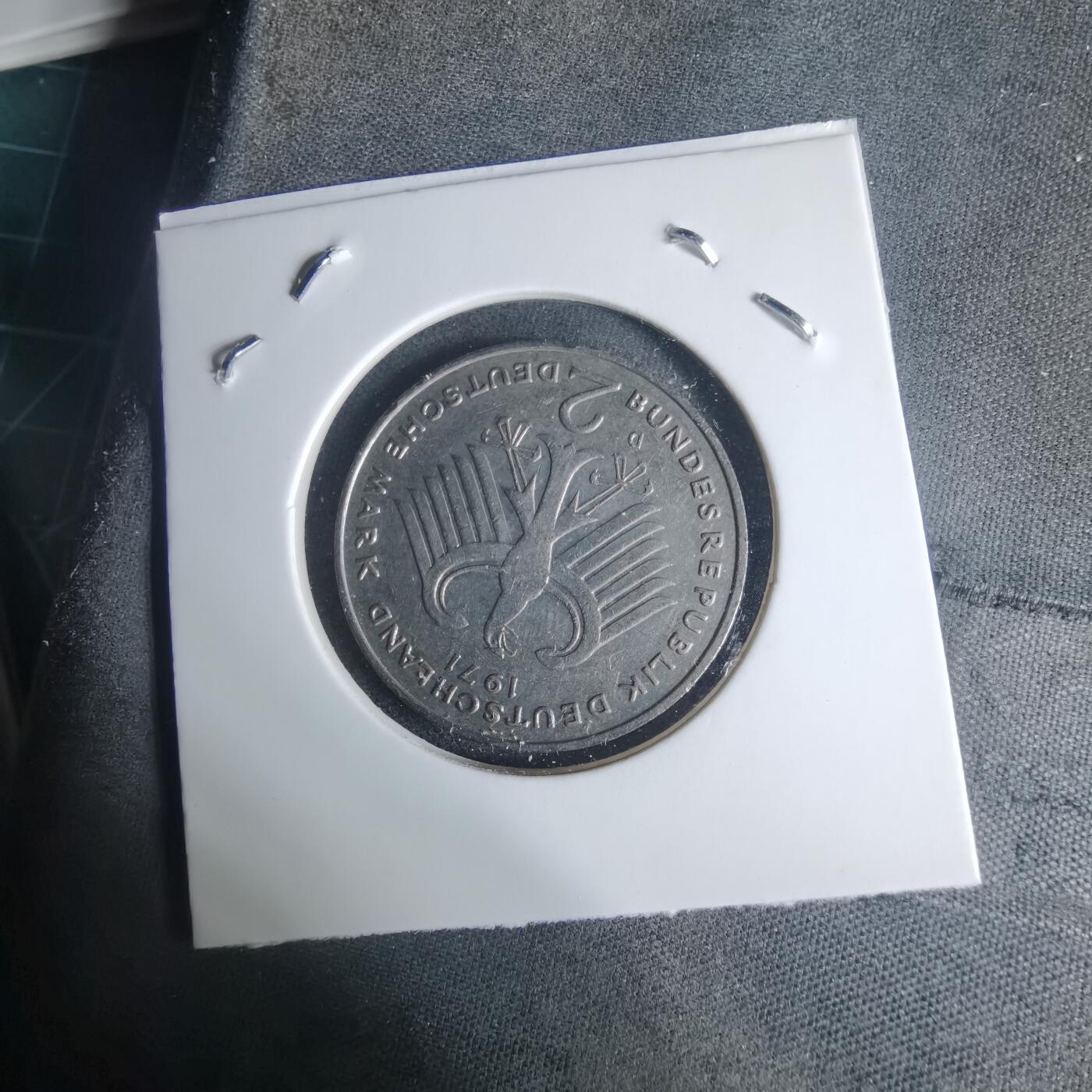 沼泽如烟--第940场 德国1971年2马克