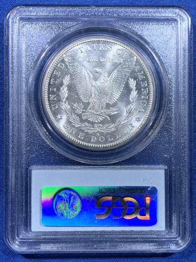 《竞宝斋》第449场 周日，周一，周二  3场连拍 （全场包邮，欢迎送拍） PCGS MS65 美国 1880-S 摩根 1美元银币