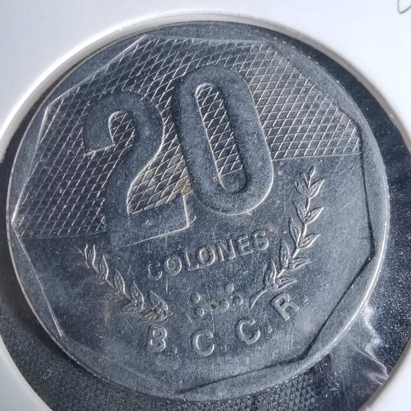 沼泽如烟--第940场 哥斯达黎加1985年20科朗