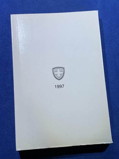 《竞宝斋》第449场 周日，周一，周二  3场连拍 （全场包邮，欢迎送拍） 瑞士1997年册装精制套币 带纸封套