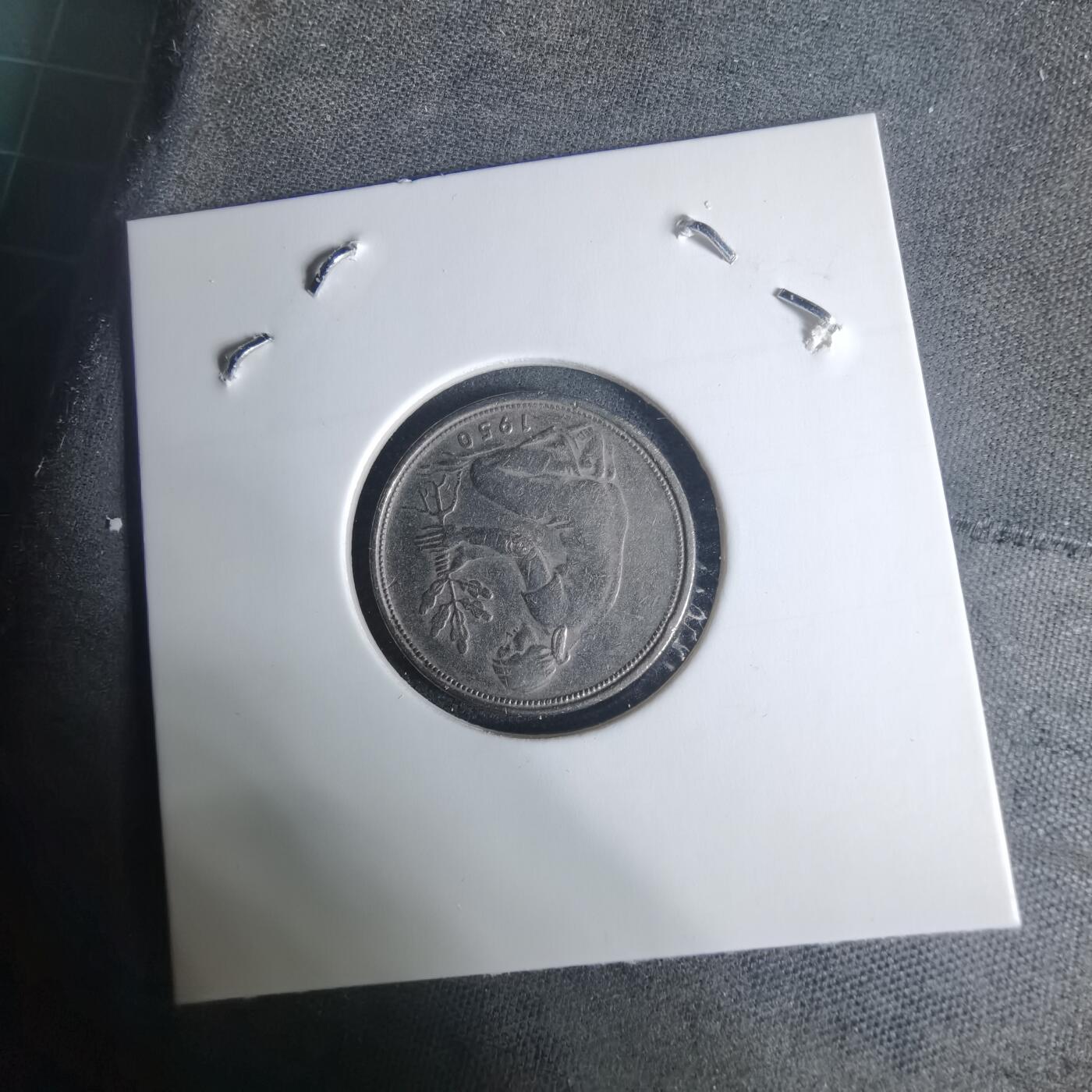 沼泽如烟--第940场 德国1950年50芬尼