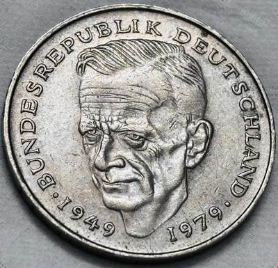 文馨钱币收藏第 286 场，圣诞节专场【 长期接收代拍品低至 0 佣金】 - 1981 年德国 2 马克纪念币