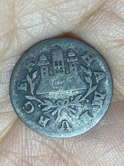 2025年第一百四十四场(总第一百七十场）品种丰富英国一线回流散币年末特拍场第一场(免佣金) - 稀见品–汉堡自由市1762–1768年1先令银币(等值12芬妮，OHK标，375银)