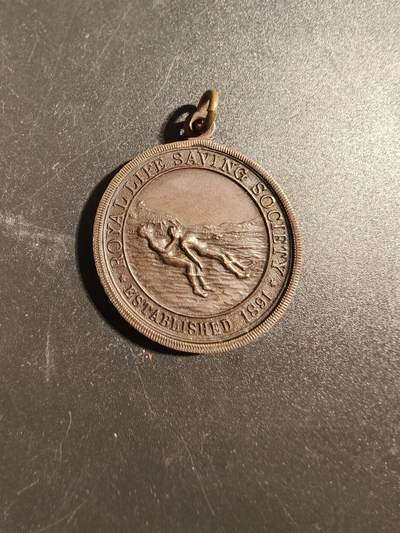 老王徽章第171期 - 英国拯救生命协会奖章     1934年实发