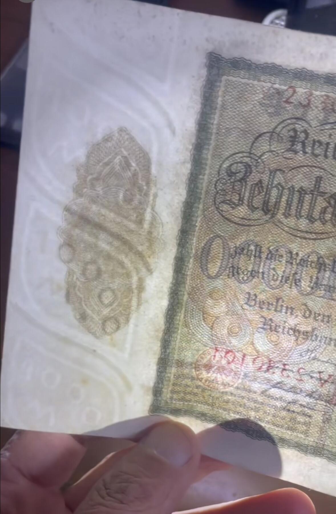 威玛德国纸币全新原捆100张连号标价为单价100张合卖不单卖