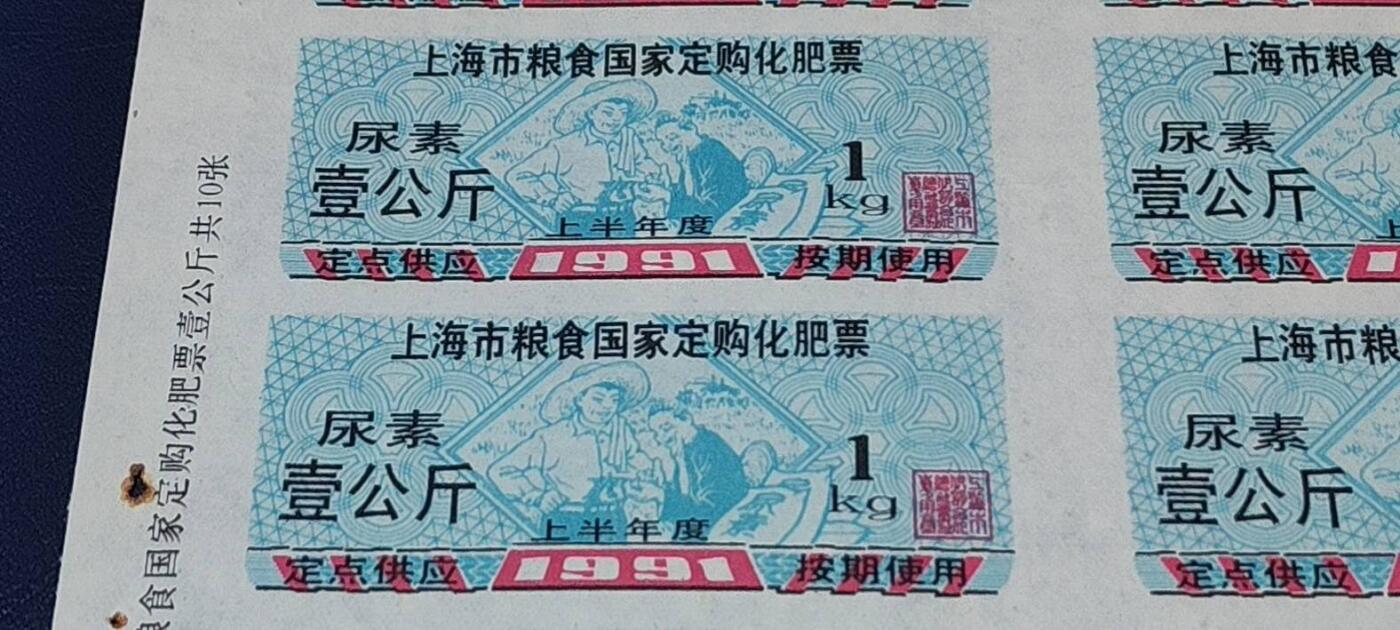 票证拍场，都是整版或者联票