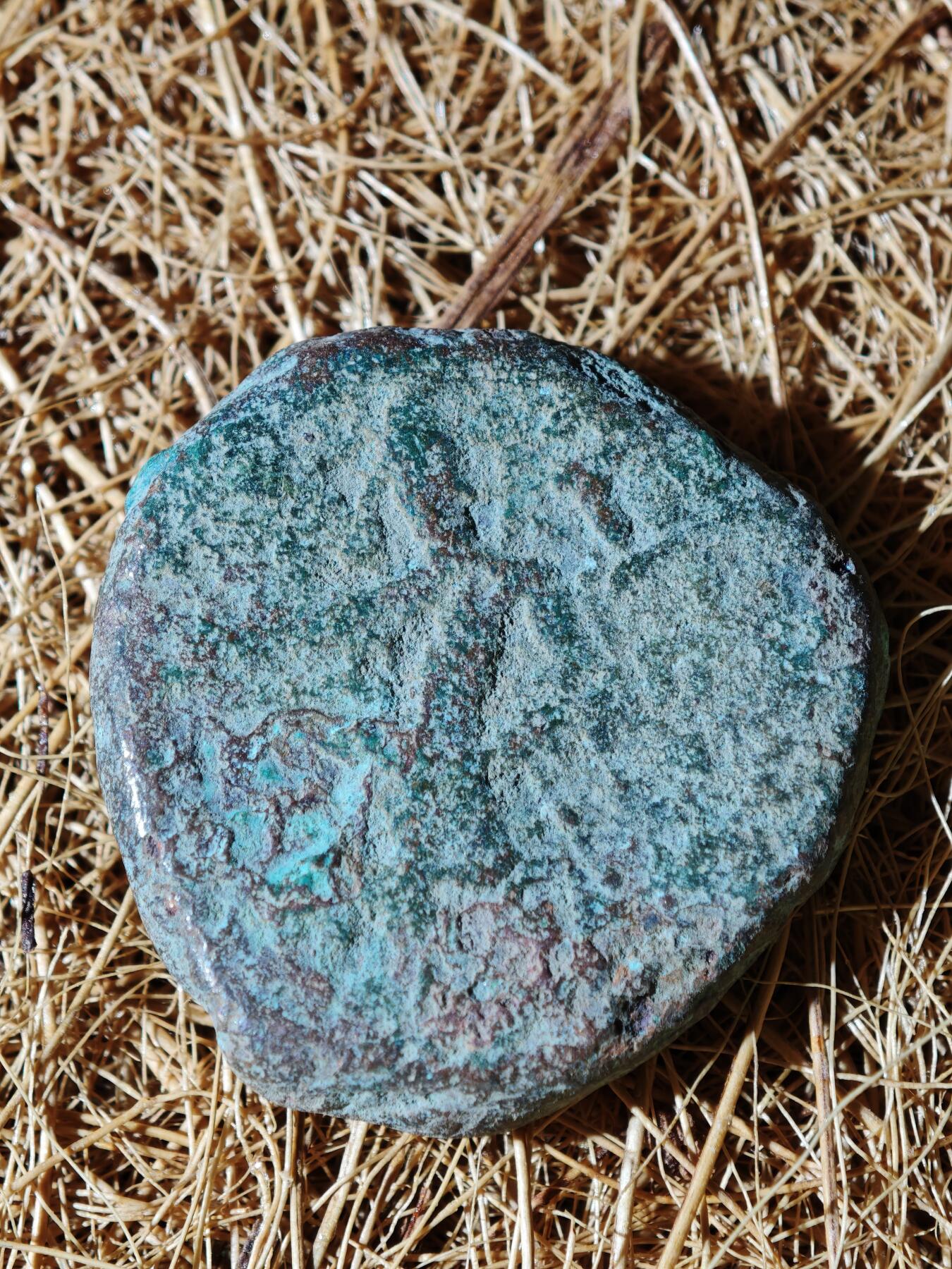 97期回流戒指饰品杂件纪念章丝路钱币专场 大贵霜铜币