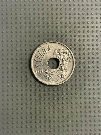 2025年第145场各国散币拍卖（总第145场） - 西班牙1994年加那利群岛25比赛塔纪念币