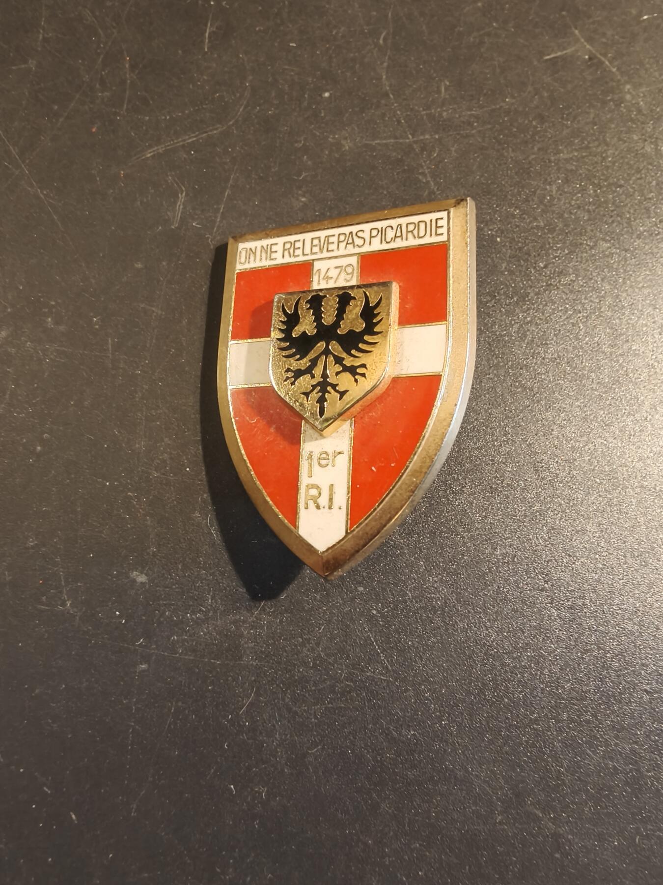 老王徽章第171期 法国第1步兵团证章
