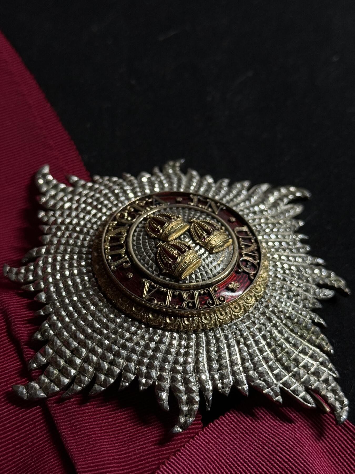 欢庆元旦！戎马世界章牌大赏第109期元旦大拍 英国最尊贵巴斯勋章，骑士大十字级