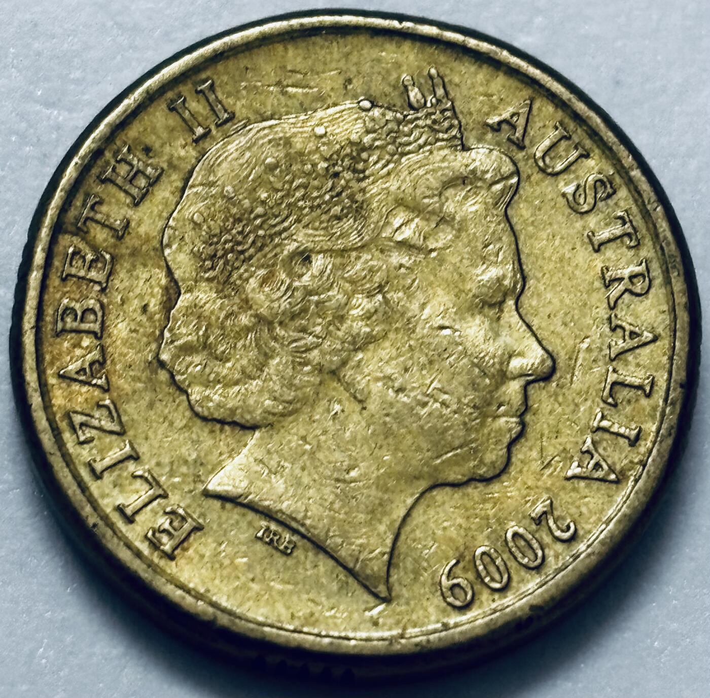 文馨钱币收藏第 286 场，圣诞节专场【 长期接收代拍品低至 0 佣金】 好品 2009 年澳大利亚土著人 2 元纪念币