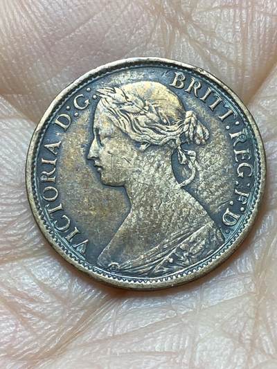 2025年第一百四十四场(总第一百七十场）品种丰富英国一线回流散币年末特拍场第一场(免佣金) - 少见好品–英国🇬🇧1861年1法新(维多利亚女王中年桂冠第二版)