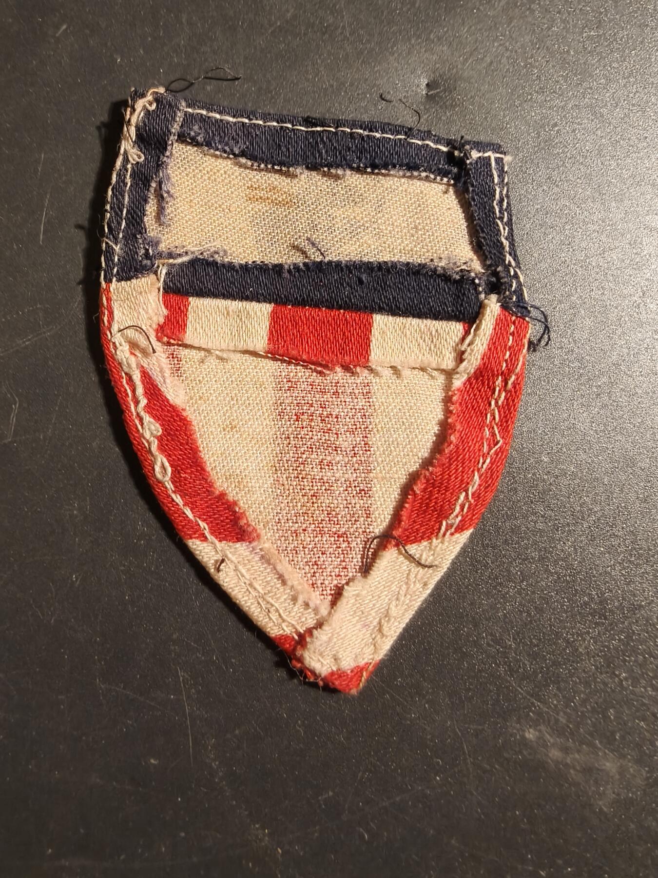 老王徽章第171期 美国中缅印战区臂章    棉线材质