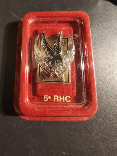 老王徽章第171期 - 法国第5攻击直升机团证章    原盒