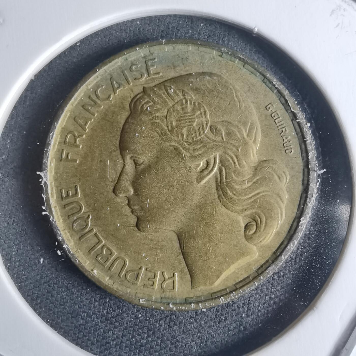 沼泽如烟--第942场 法国1952年20法郎